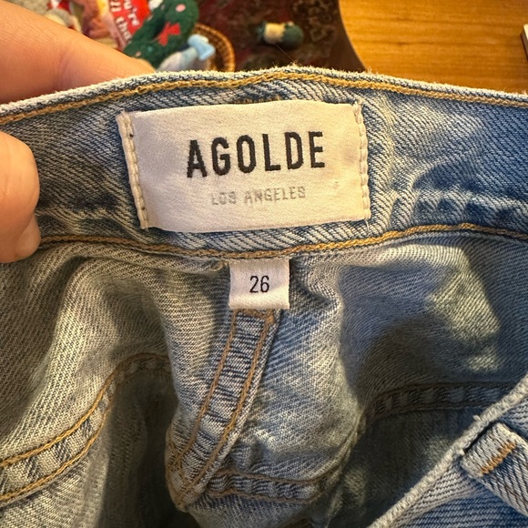 AGOLDE criss cross jeans - Picture 4 of 7